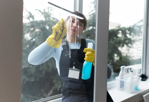 Nettoyage de vitres intérieures et extérieures à Notre-Dame-de-Bliquetuit